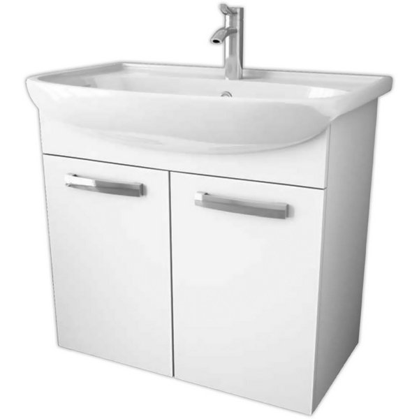 Мебель для ванной Dreja Alda 65 D New, цвет белый лак