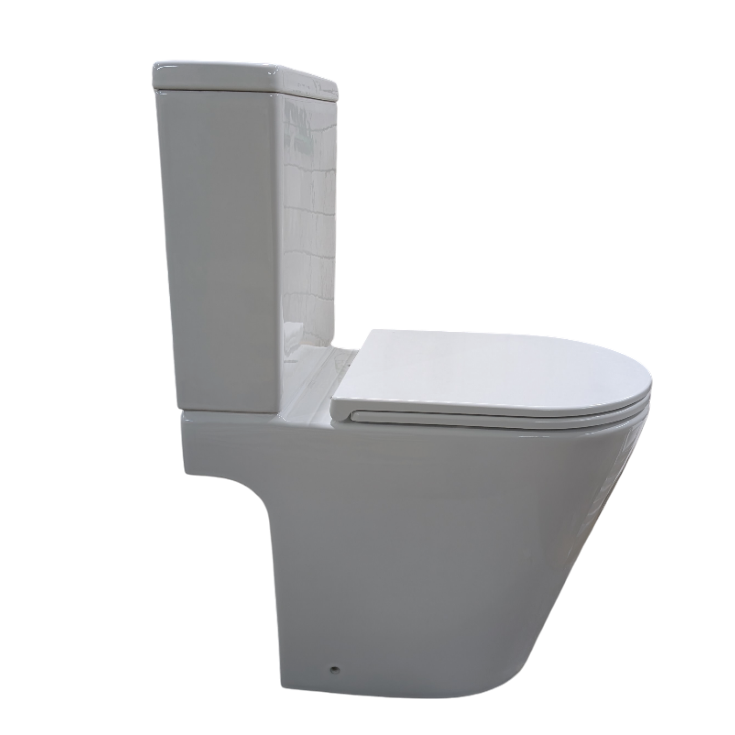 Унитаз Joki Herba T JK0852037 напольный, безободковый, смыв Торнадо, с сиденьем микролифт, цвет белый