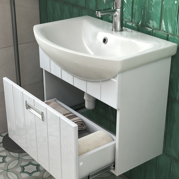 Мебель для ванной Vigo Diana 60-0-1, цвет белый