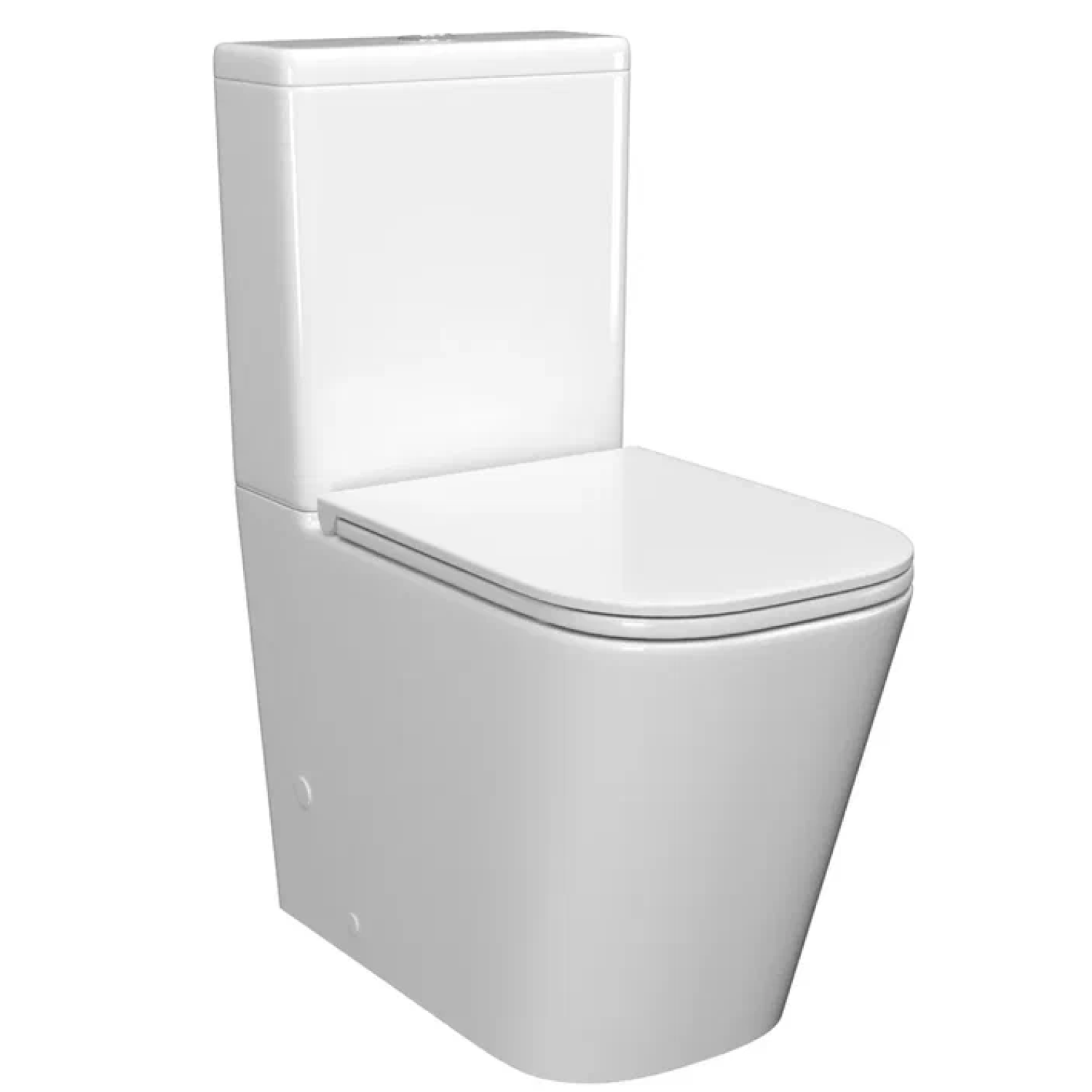 Унитаз Joki Bliss T JK3062021 напольный, безободковый, смыв Торнадо, с сиденьем микролифт, цвет белый