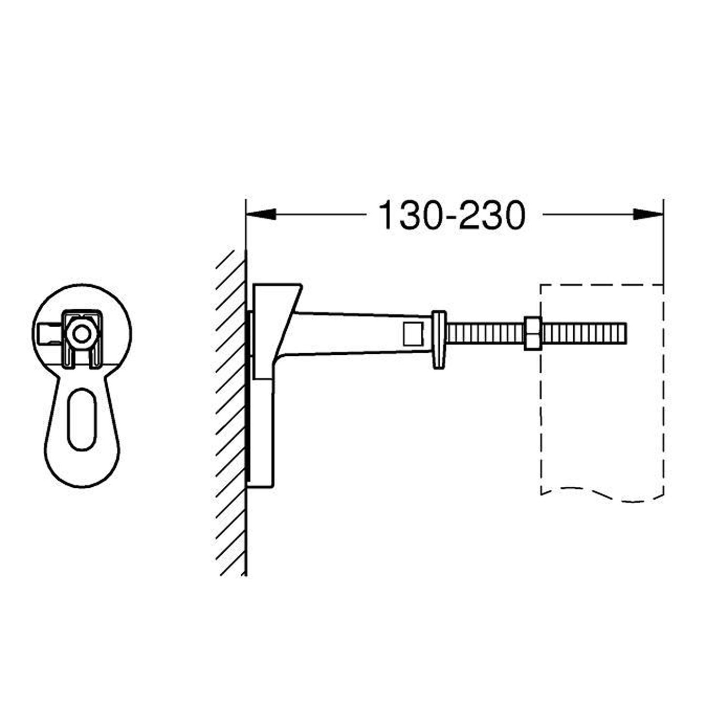 Комплект: Инсталляция Grohe 38721001 кнопка хром+Stella JK1061016 белый унитаз