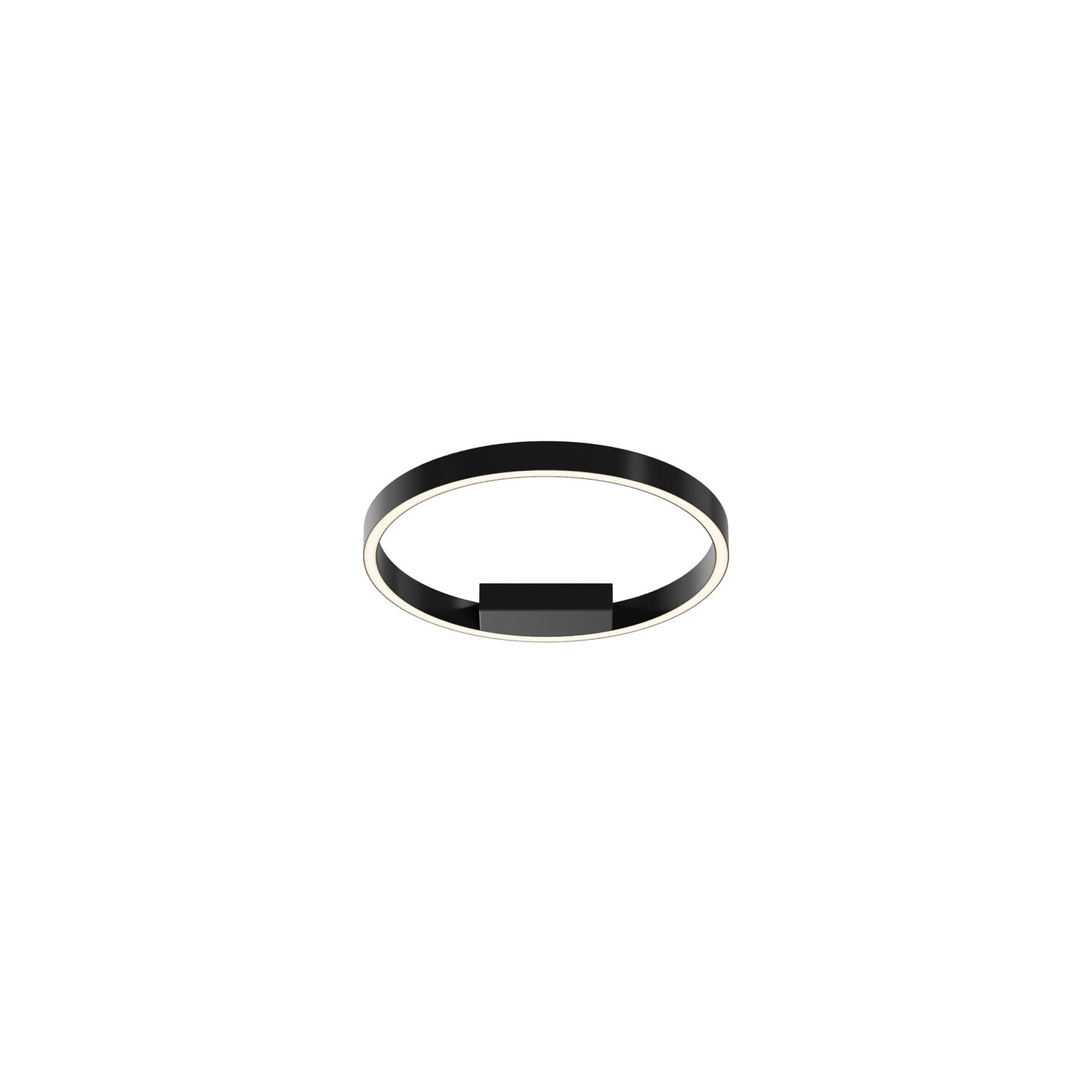 Потолочный светильник Maytoni Rim MOD058CL-L25BK, арматура черная, плафон силикон белый - фото 1