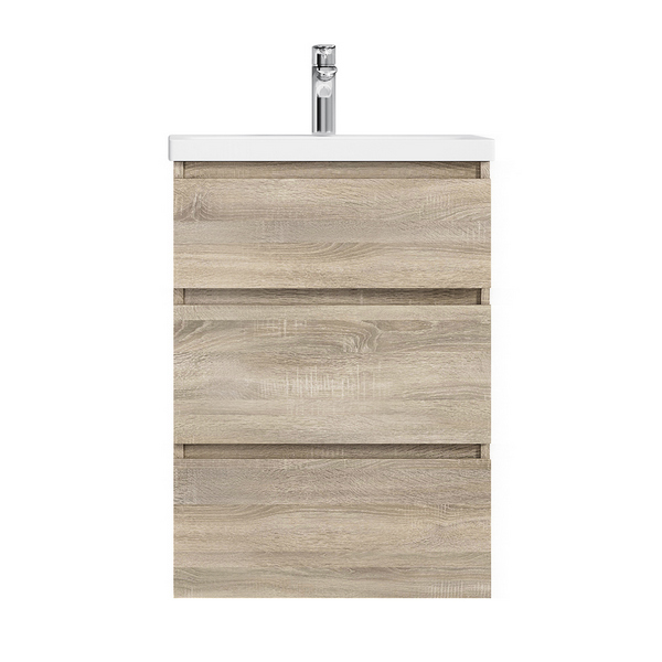 Тумба под раковину AM.PM Gem S 60 напольная, цвет светлый дуб - фото 1