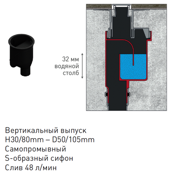 Душевой лоток Berges Simpel 092012 с решеткой 80x4 см, прямой выпуск, с возможностью изменения длины, цвет золото глянец - фото 1