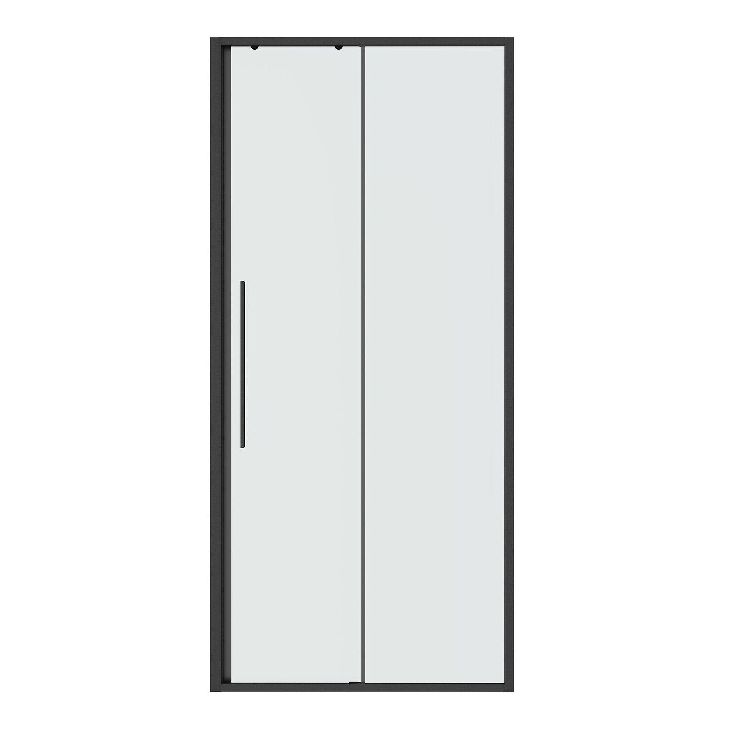 Душевая дверь Niagara Nova NG-34-10AGR 100x195, стекло прозрачное, профиль графит - фото 1