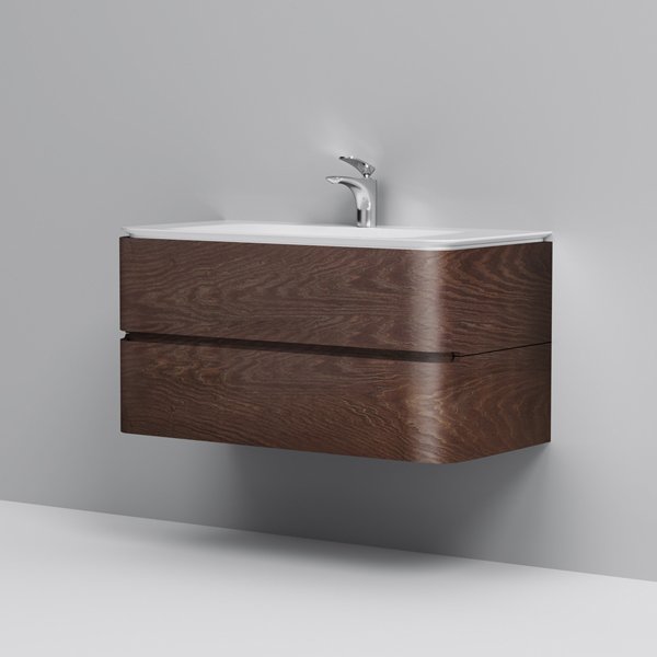 Мебель для ванной AM.PM Sensation 100, цвет табачный дуб - фото 1