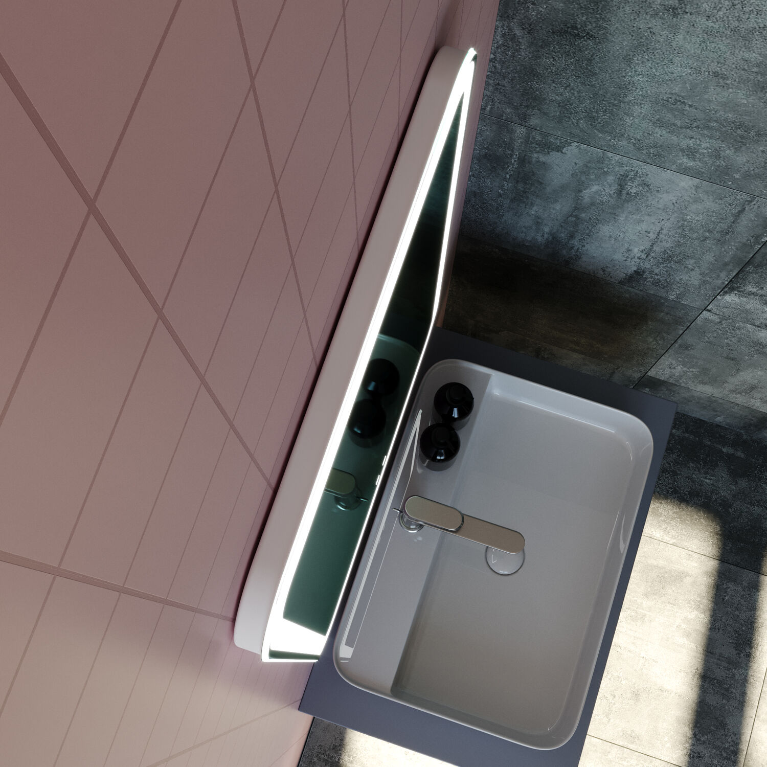 Зеркало Mixline Мальта Voice 55x80, с подсветкой, функцией антизапотевания, управлением голосом - фото 1