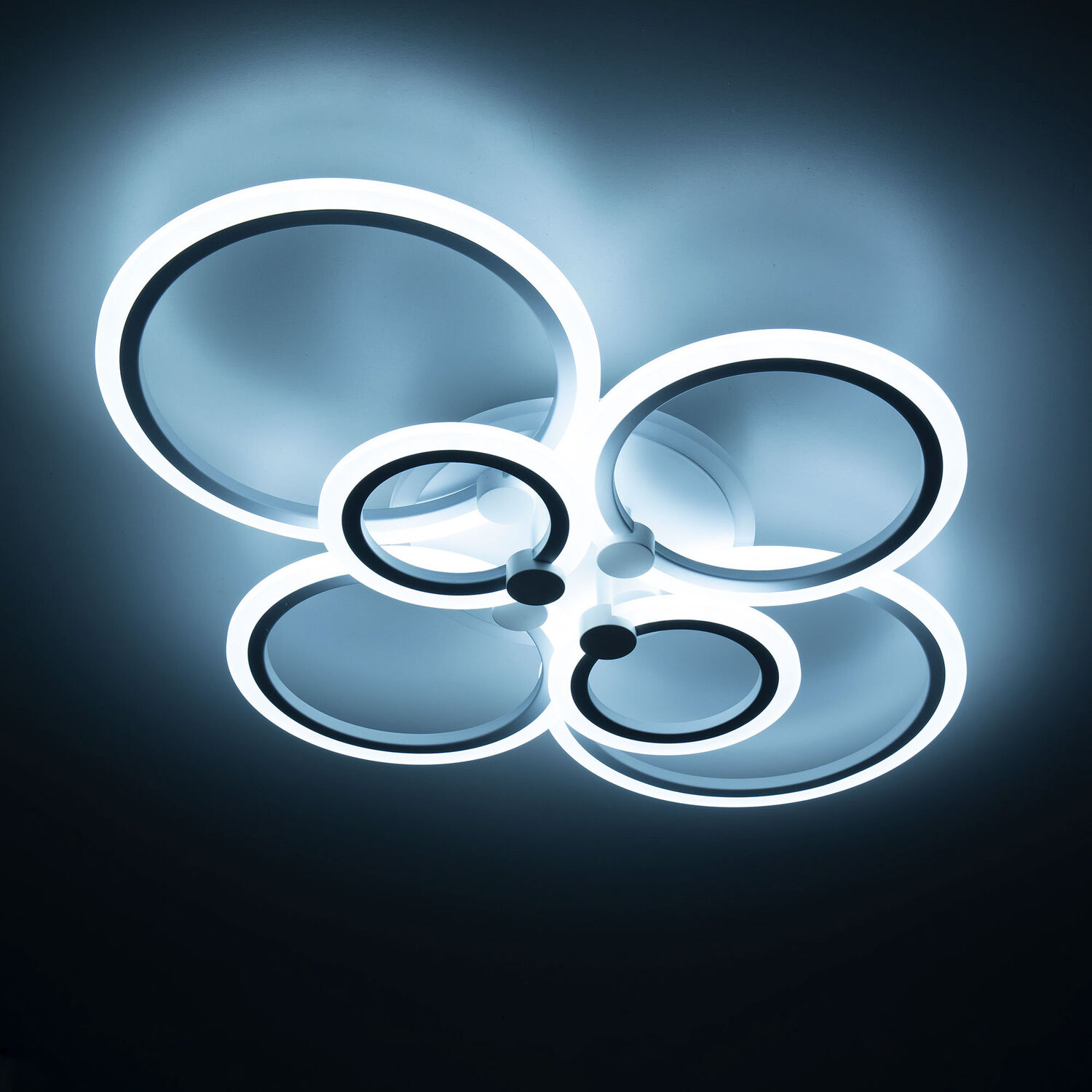 Потолочная люстра Citilux Сента CL237B160E, арматура белая - фото 1