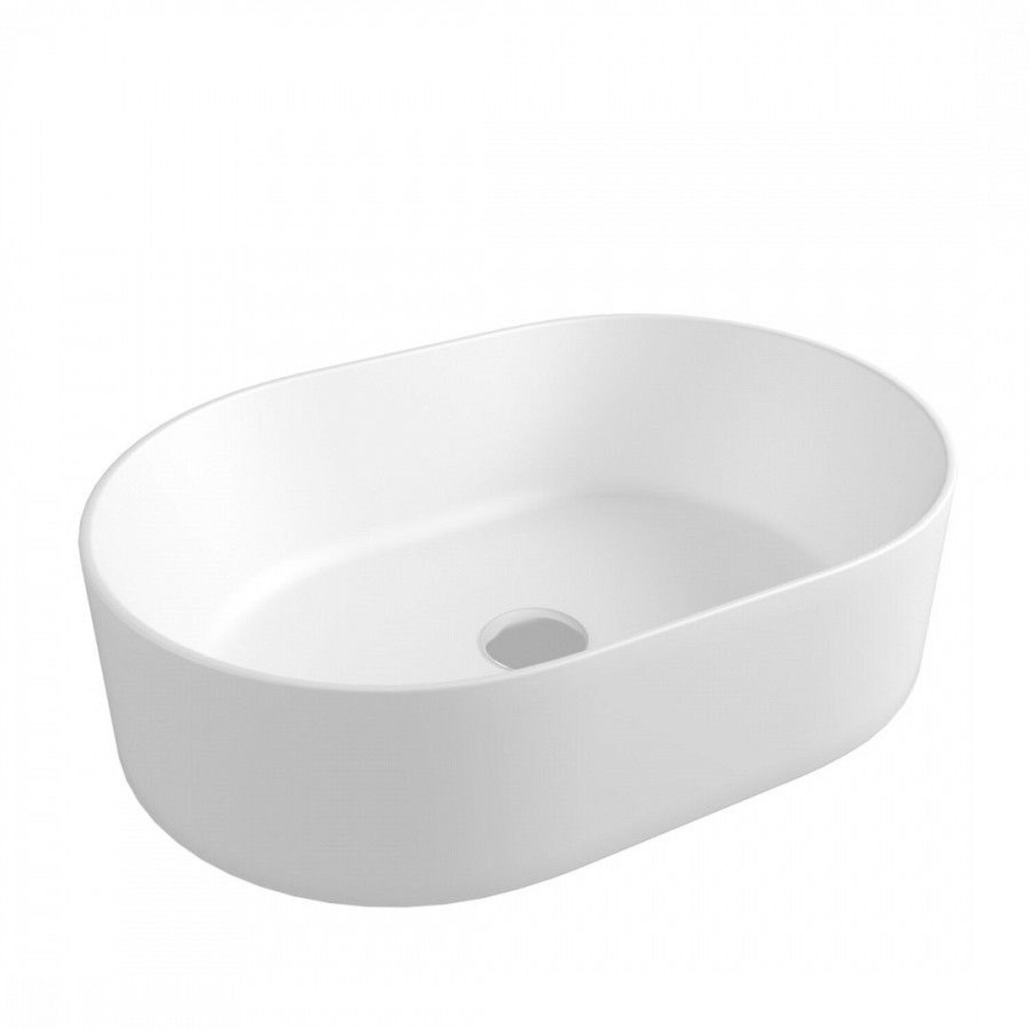 Раковина JOKI Lava JK6064065 накладная, 46x31 см, цвет белый