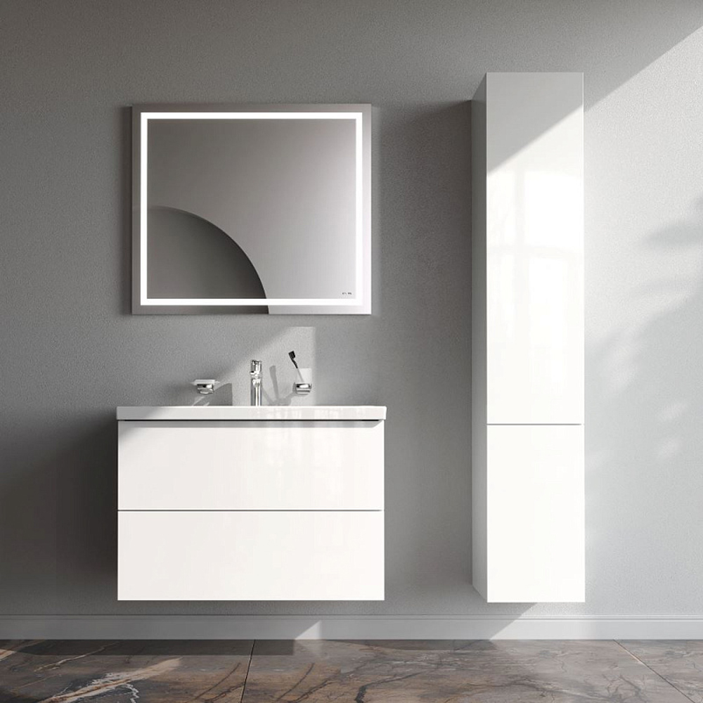 Мебель для ванной AM.PM Gem 80 подвесная, цвет белый глянец
