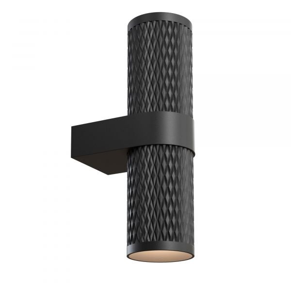 Бра Maytoni Technical Focus Design C069WL-02B, арматура черная, плафон металл черный