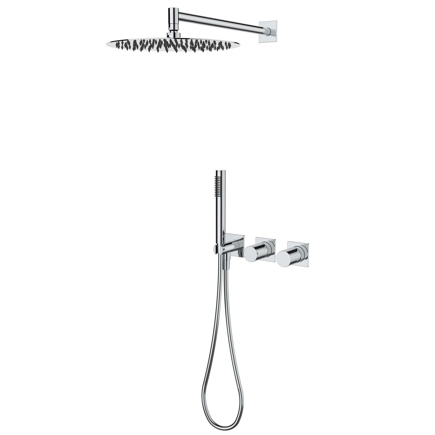 Душевой комплект Vincea Alto VSFW-6AL1CH, встраиваемый, цвет хром