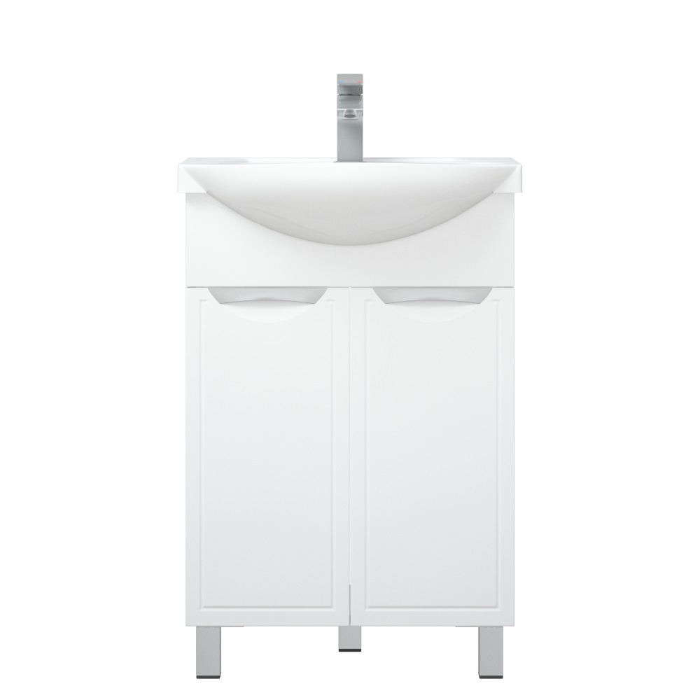 Мебель для ванной Corozo Монро 50, цвет белый - фото 1