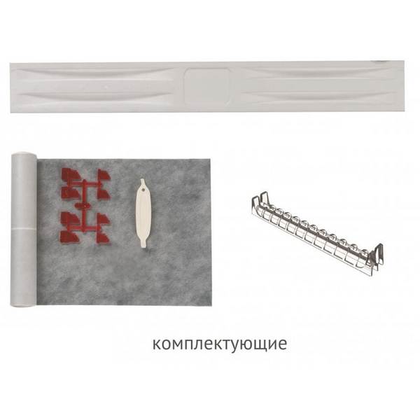 Душевой лоток Berges Super Slim 090055 с решеткой 100x9 см, прямой выпуск, с возможностью изменения длины, цвет матовый хром