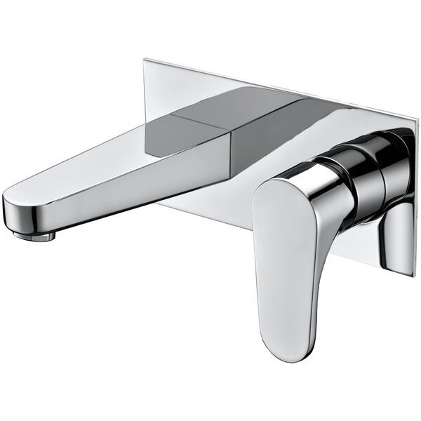 Смеситель Abber Eleganz AF8312 для раковины, встраиваемый, цвет хром