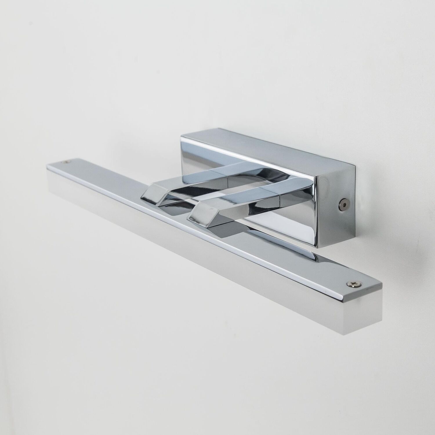 Настенный светильник Citilux Визор CL708361, арматура хром, плафоны акрил белый - фото 1