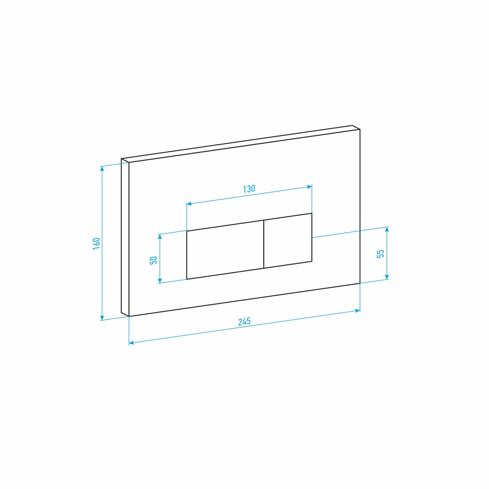 Комплект: Инсталляция JK04054+Кнопка JK203507BM черный+Stella JK1021007 белый унитаз