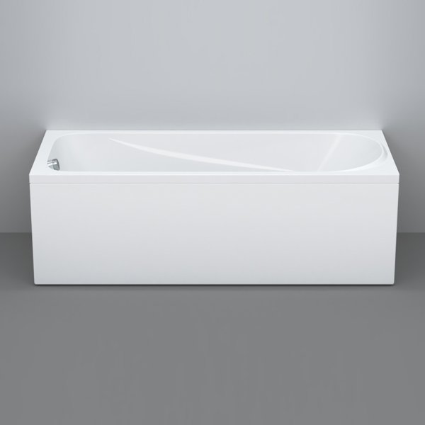 Акриловая ванна AM.PM Sense 170x70, цвет белый - фото 1
