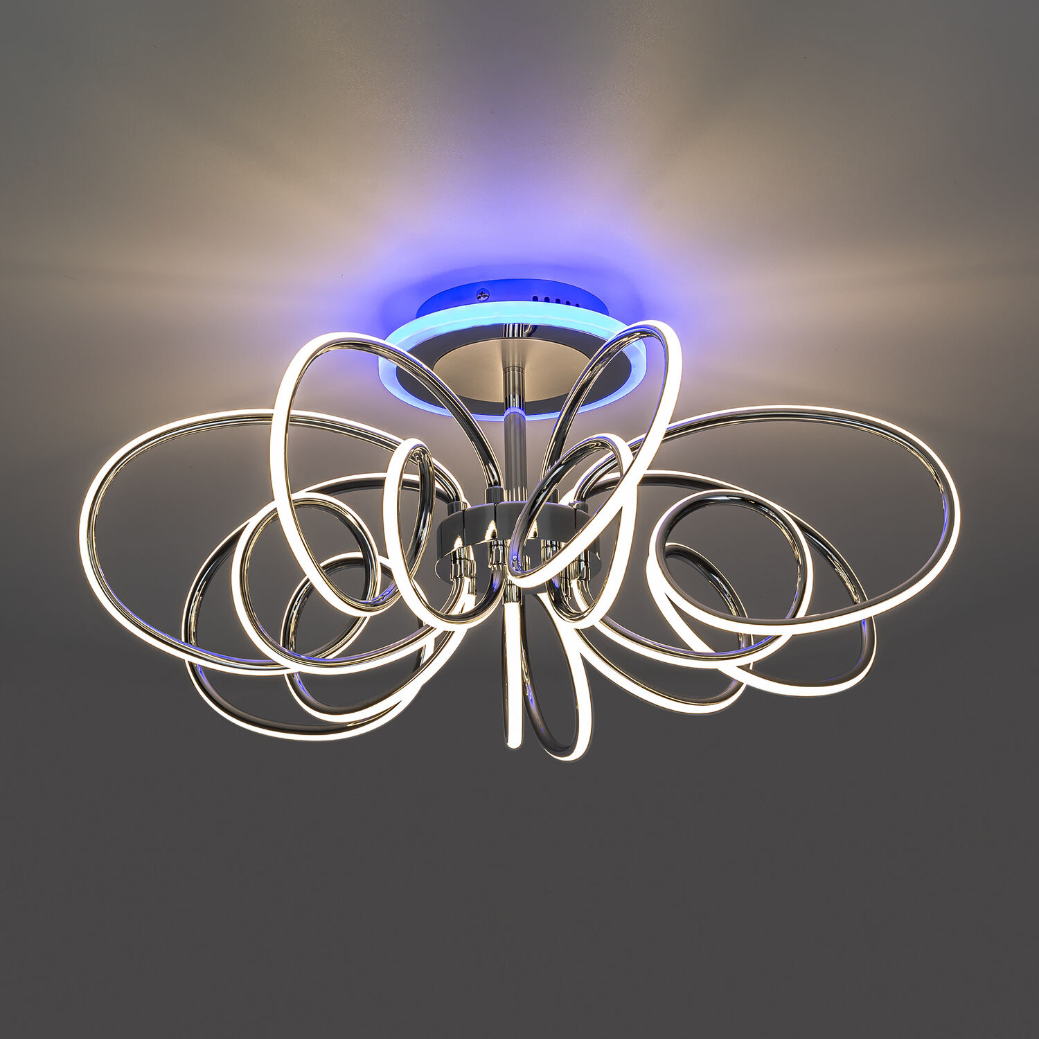 Потолочная люстра Citilux Salma Smart CL224A171, арматура хром - фото 1