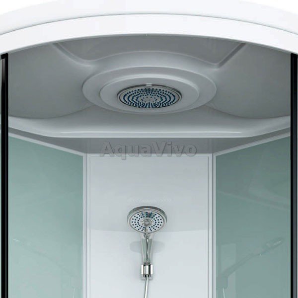 Душевая кабина Arcus Style S-23 100x100, стекло матовое, профиль белый - фото 1