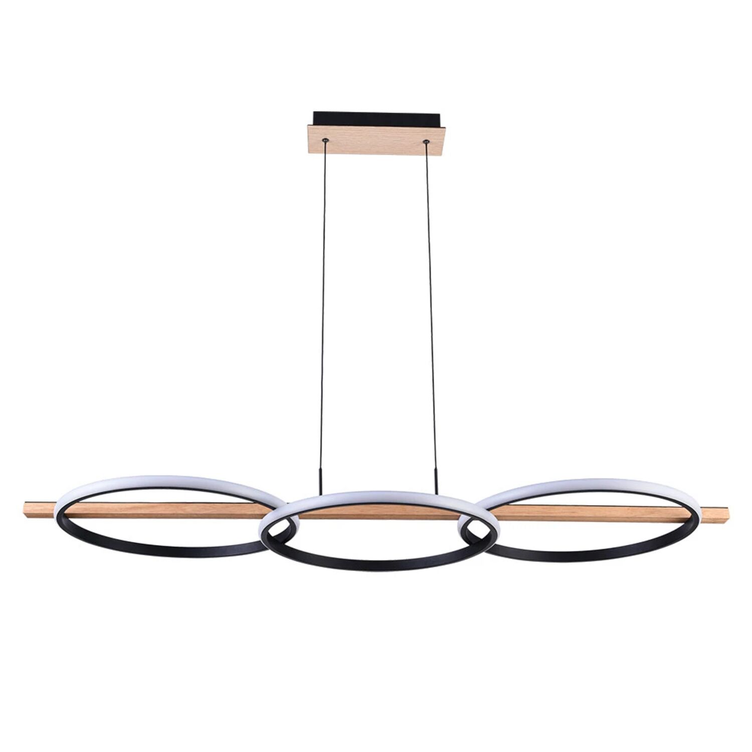 Подвесная люстра Arte Lamp Fluido A3913SP-24BK, арматура черная, плафон акрил белый