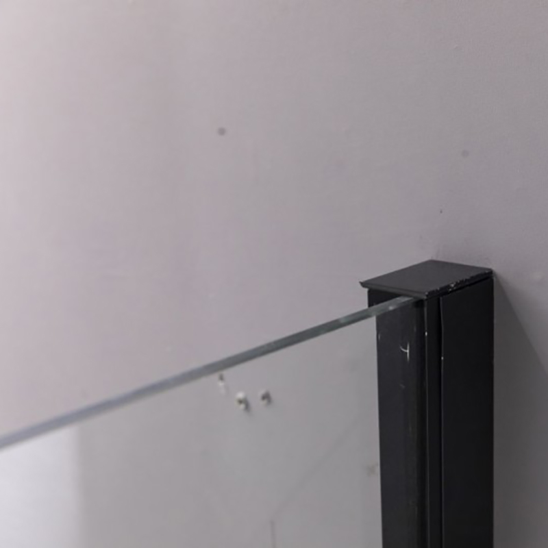 Душевой уголок Esbano ESD-7015 B 90х90, стекло прозрачное, профиль черный матовый - фото 1