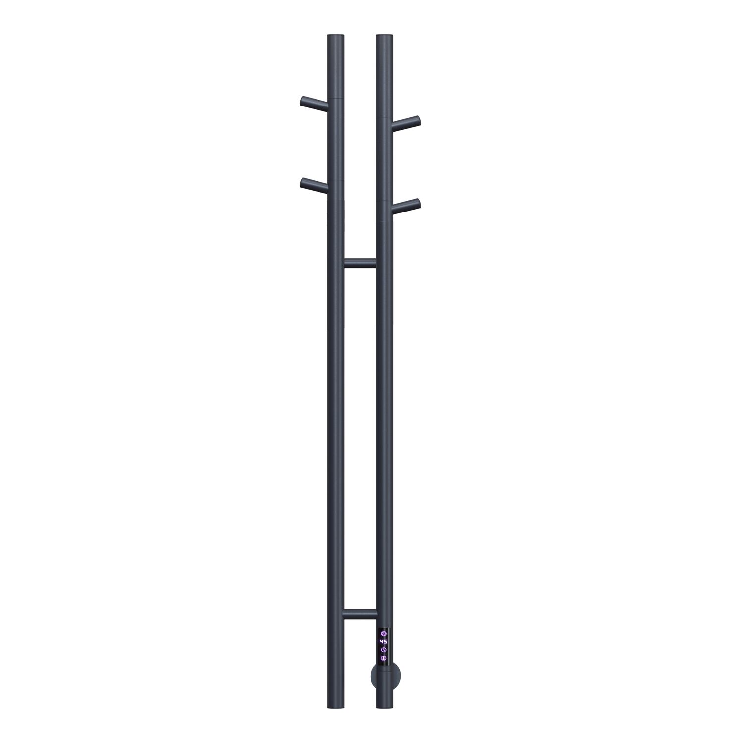 Полотенцесушитель Vincea VTD-1D2GE 25х130 электрический, цвет графит