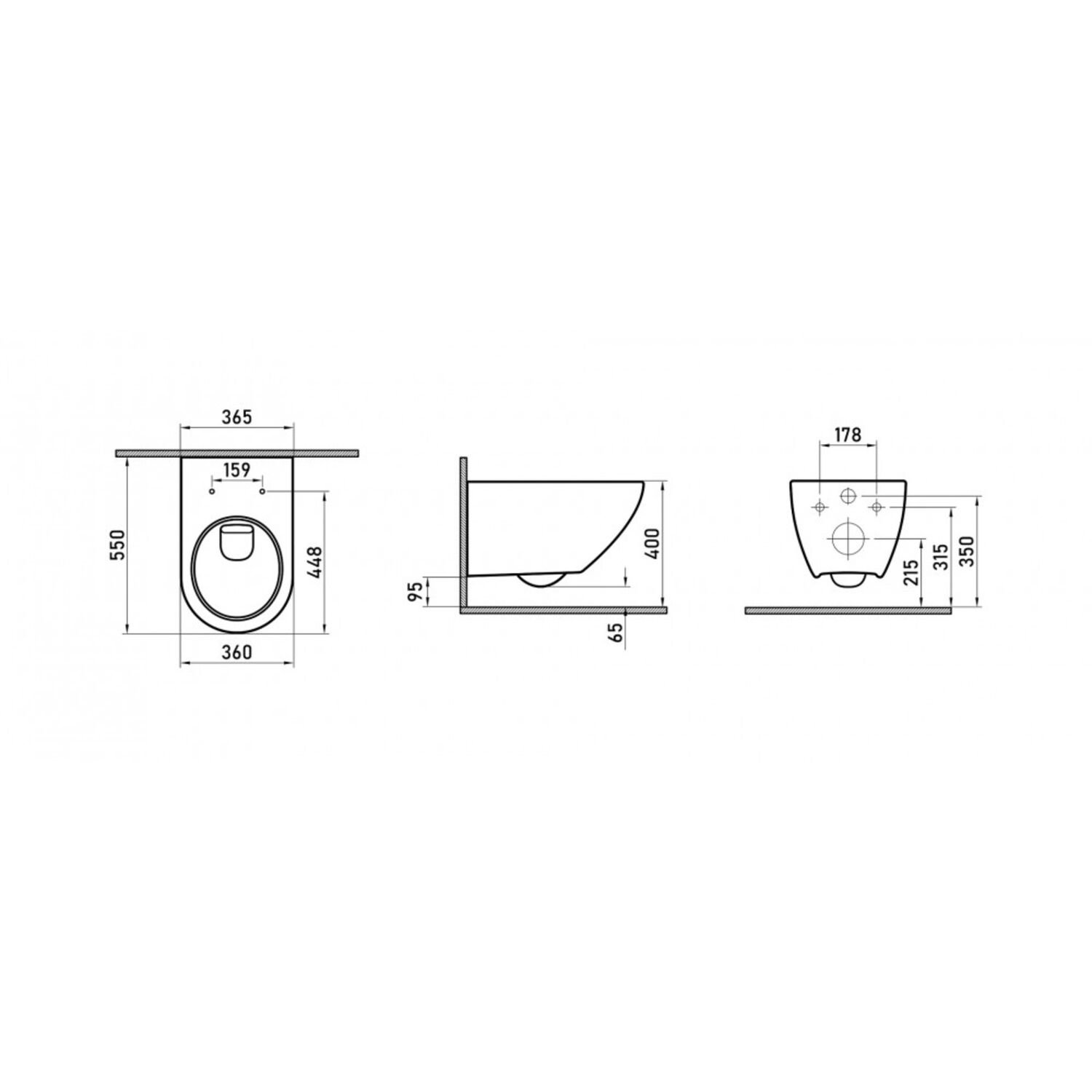 Комплект Berges 043353 унитаза Puma XL Rimless с сиденьем микролифт и инсталляции Atom с кнопкой хром глянец - фото 1