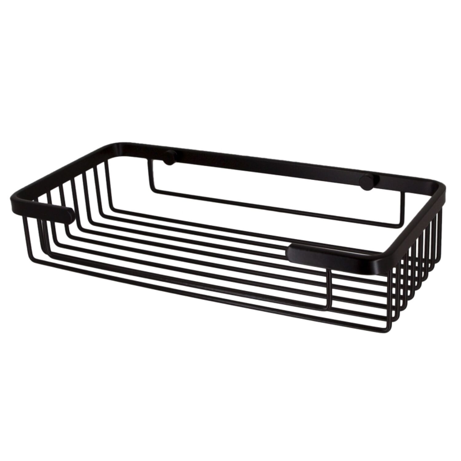 Полка WasserKRAFT K-722 Black, металлическая, цвет черный
