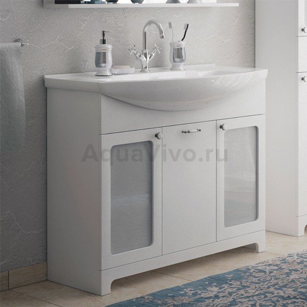 Мебель для ванной Corozo Прованс 105, цвет белый
