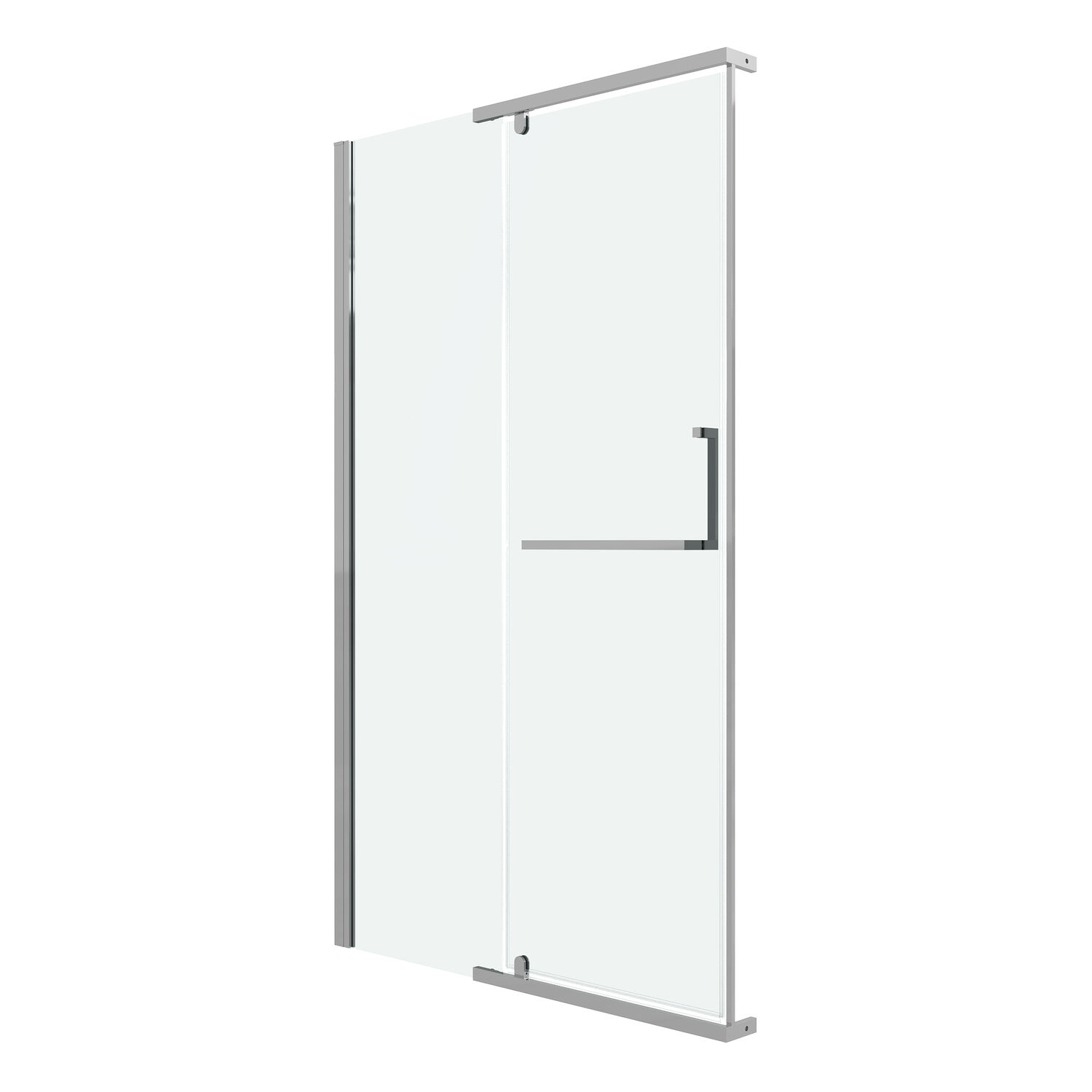 Душевая дверь Grossman Pragma 100.K33.03.110.10.00 110х195, стекло прозрачное, профиль хром