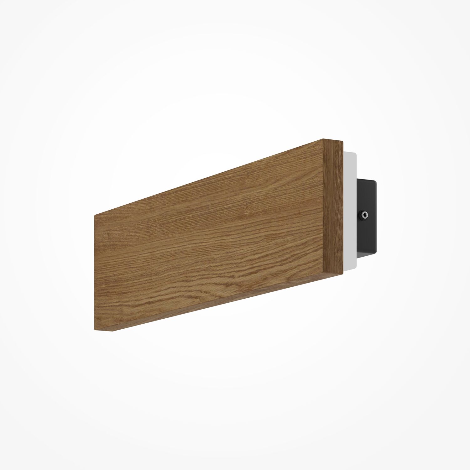 Бра Maytoni Basic Texture MOD461WL-L8BGK, арматура черная, профиль дерево бежевое - фото 1