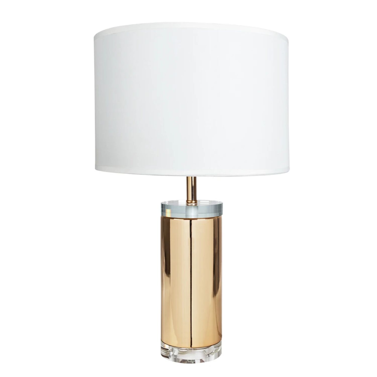 Декоративная настольная лампа Arte Lamp Maia A4036LT-1GO, арматура золото, плафон ткань белая