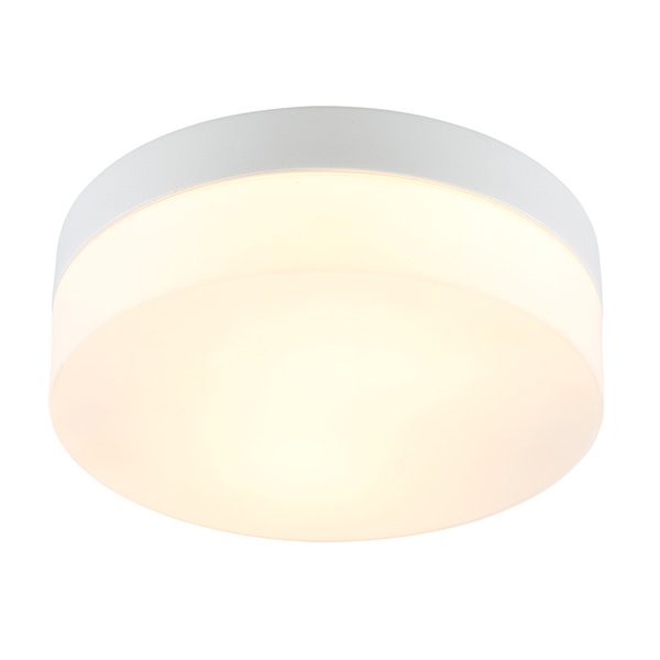 Потолочный светильник Arte Lamp Aqua-Tablet A6047PL-2WH, арматура белая, плафоны стекло белое, 24х24 см