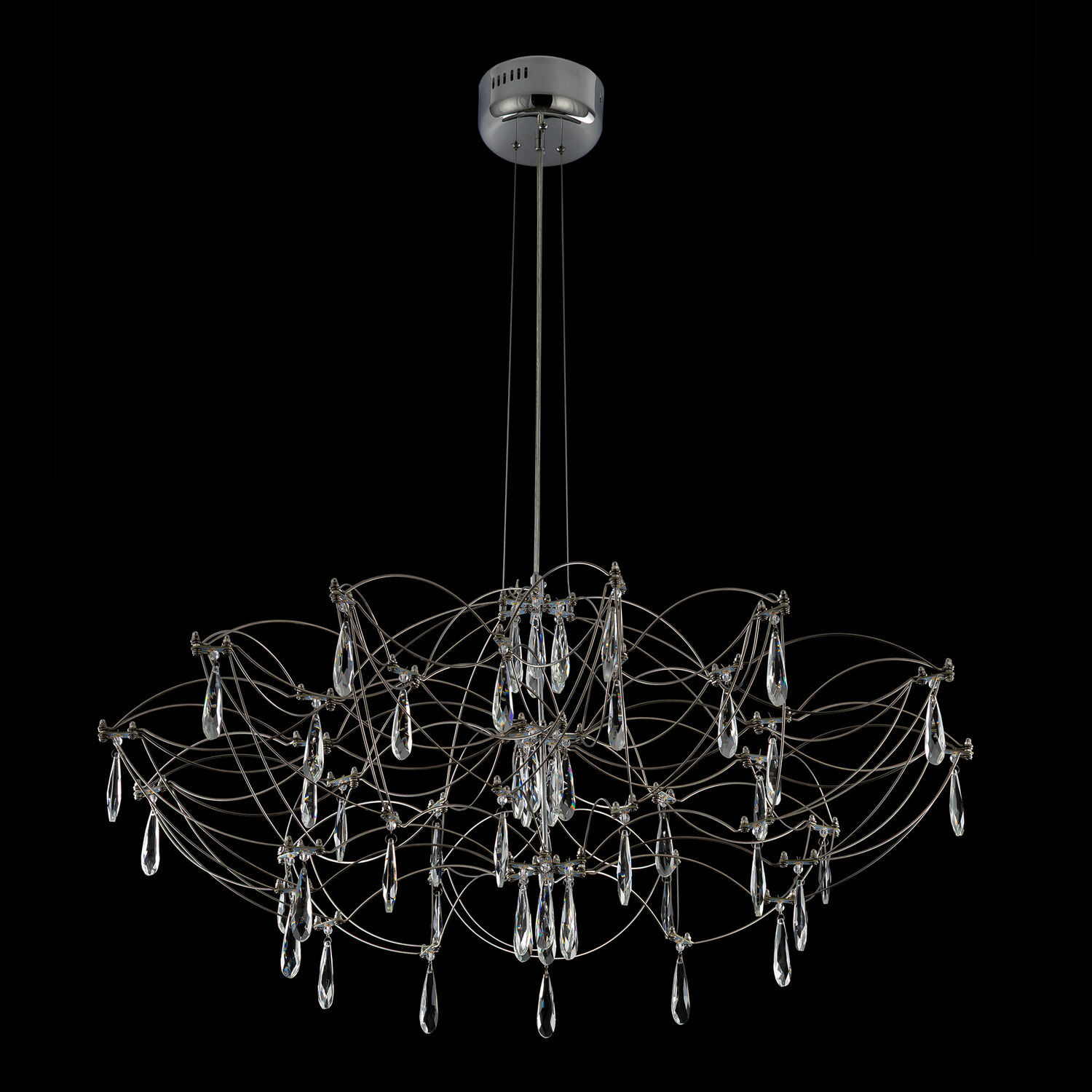 Подвесная люстра Citilux Aster CL208010, арматура хром - фото 1