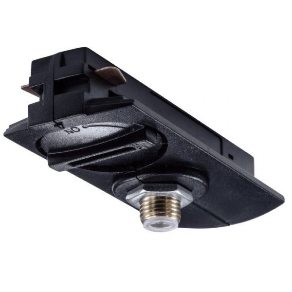 Питание боковое Arte Lamp Track Accessories A230006, арматура цвет черный