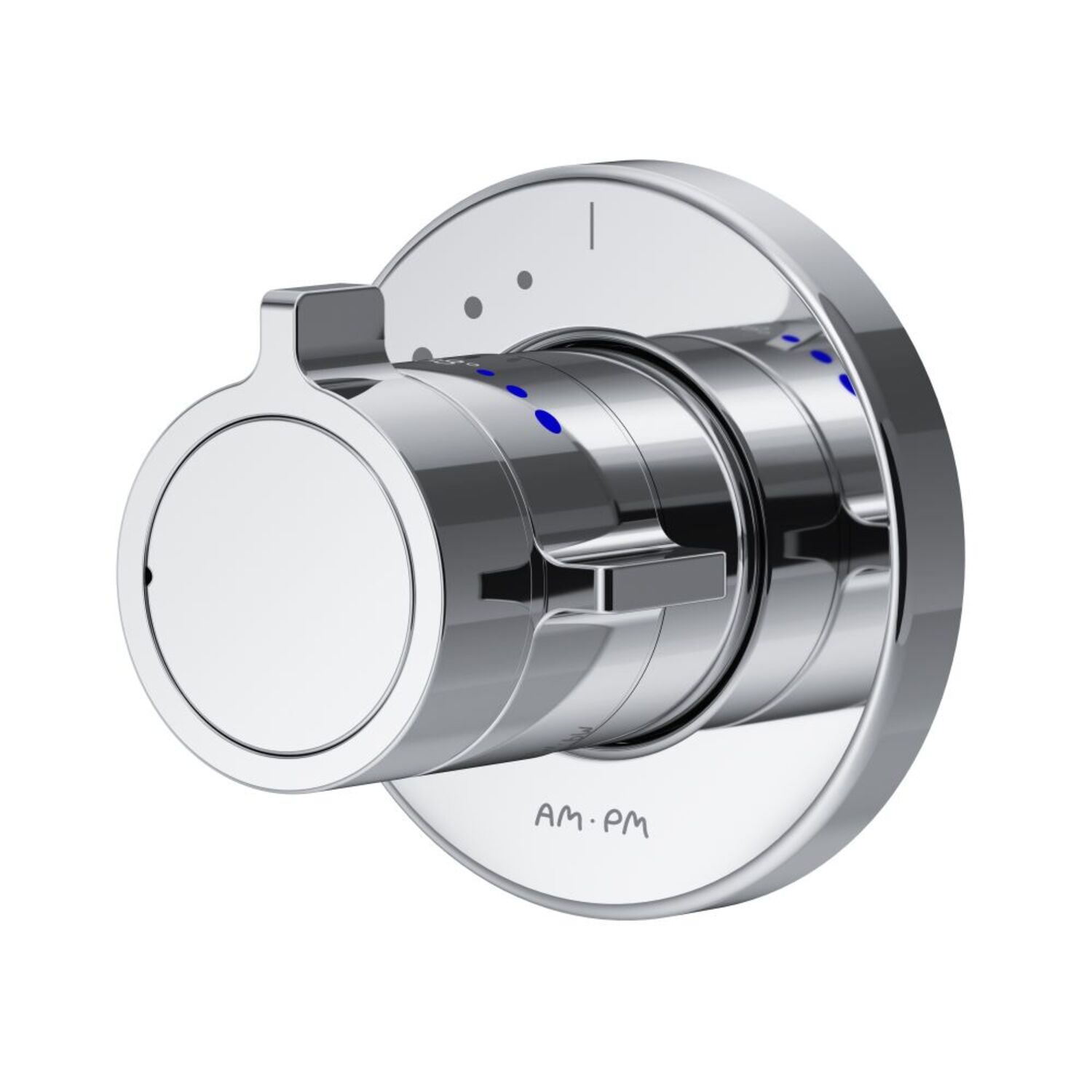 Смеситель AM.PM X-Joy F85A65600 для душа, встраиваемый, термостатический, цвет хром