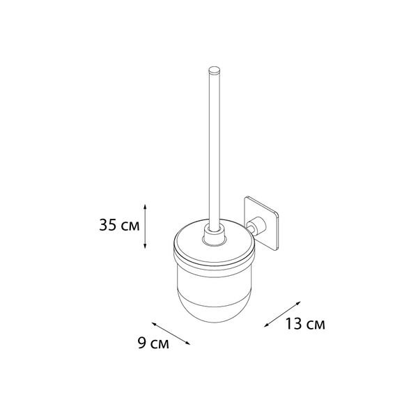 Ершик Fixsen Square FX-93113 - фото 1