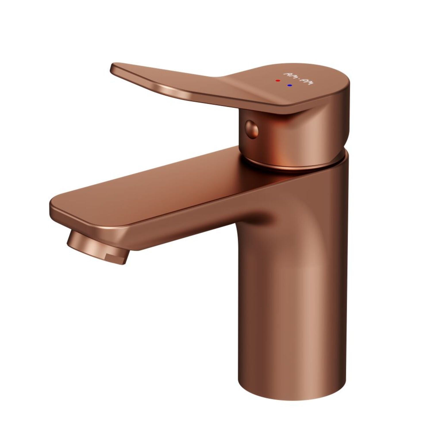 Смеситель AM.PM X-Joy F85A02144 для раковины, цвет розовое золото