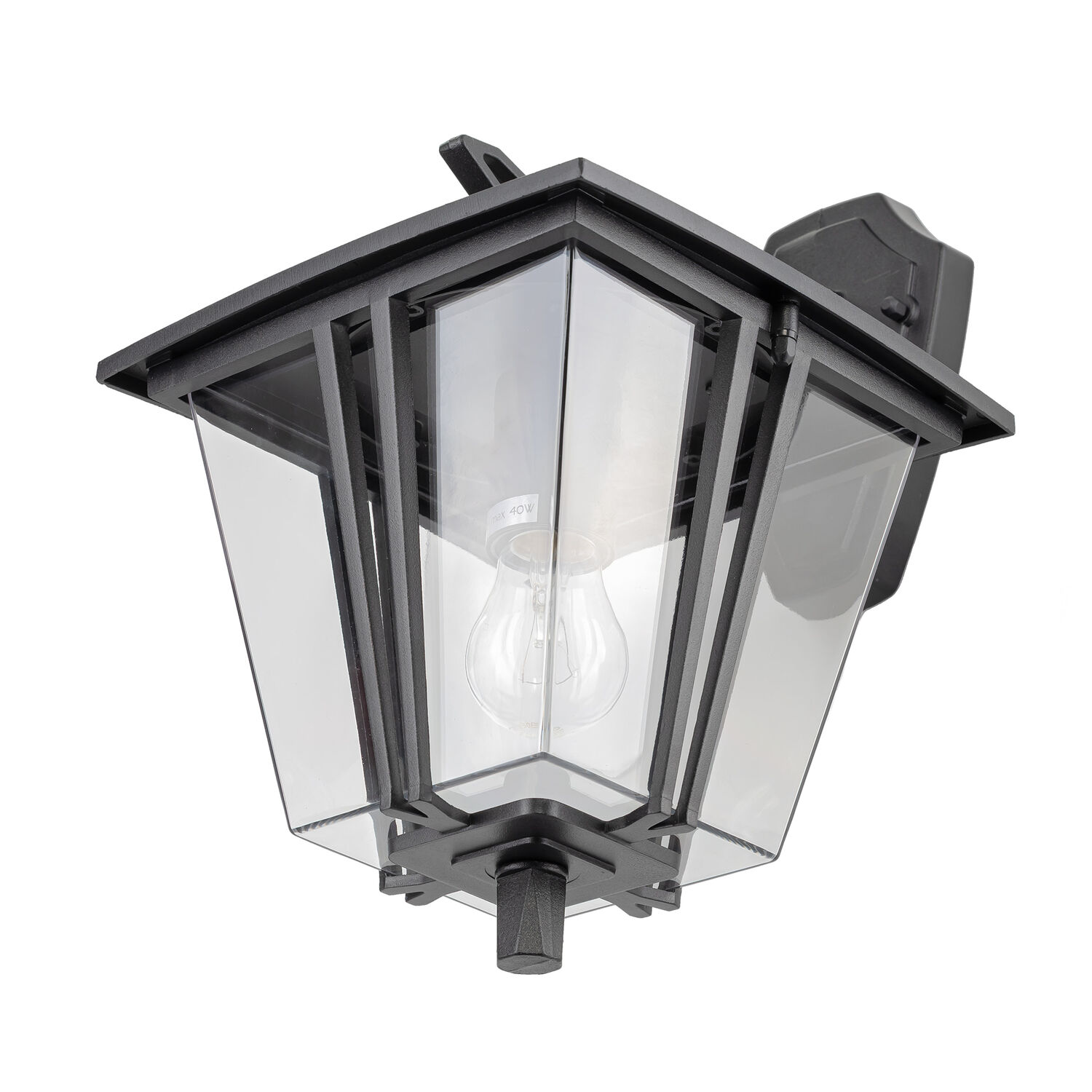 Уличный настенный светильник Citilux Forts CLU10W, арматура черная - фото 1