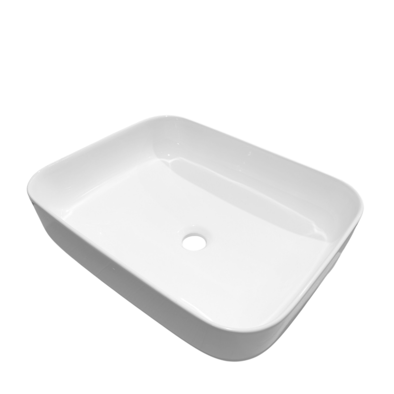 Раковина Joki Verna JK84814011 накладная, 50x40 см, цвет белый глянцевый - фото 1