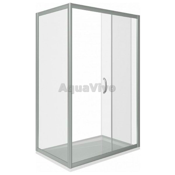 Душевой уголок Good Door Antares WTW+SP-C-CH 140x80, стекло прозрачное, профиль хром