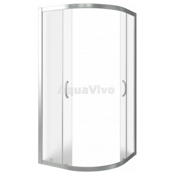 Душевой уголок Good Door Infinity R-90-G-CH 90х90, стекло грейп, профиль хром