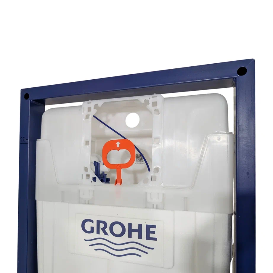 Комплект: Инсталляция Grohe 38811KF0 черная кнопка+Verna T JK0711055MB черный унитаз, смыв торнадо