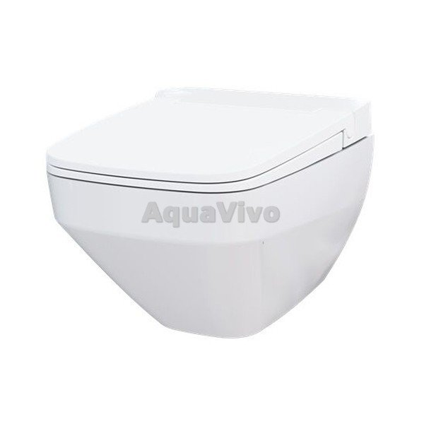 Унитаз AM.PM Inspire 2.0 CCC50A1700SC FlashClean подвесной, безободковый, с крышкой-биде