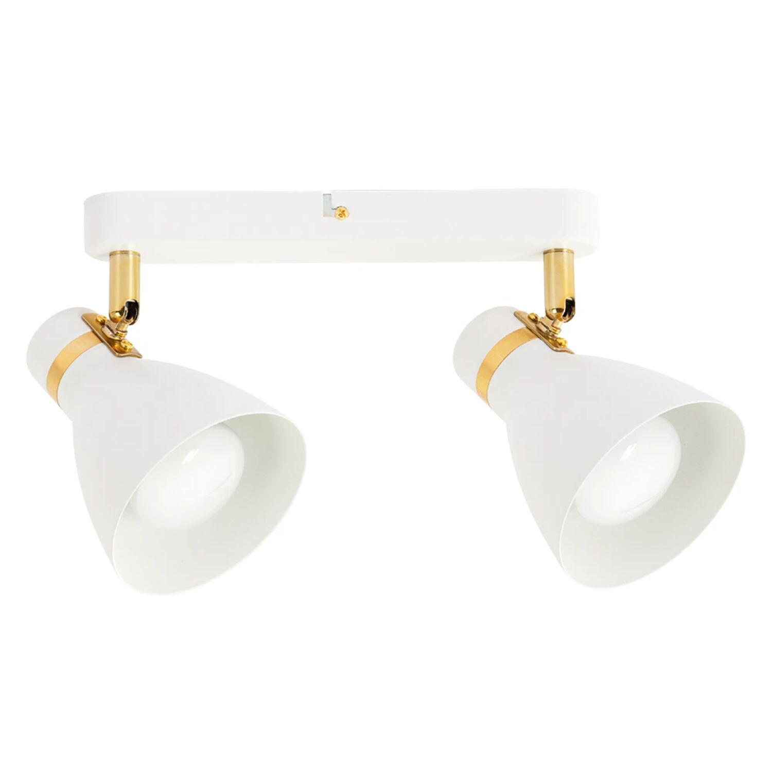 Спот Arte Lamp Fafnir A5047PL-2WH, арматура белая, плафон металл белый