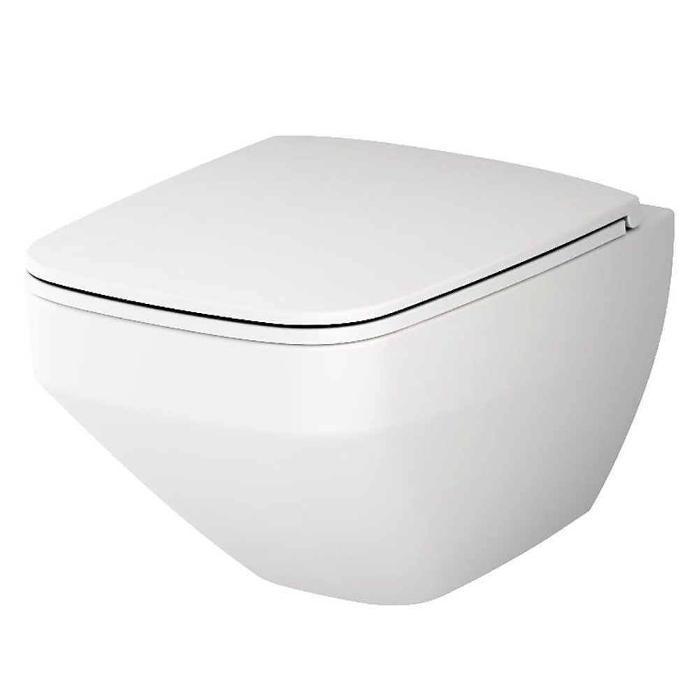 Унитаз AM.PM Inspire 2.0 FlashClean C50A1700MWSC подвесной, безободковый, с сиденьем микролифт, цвет белый матовый