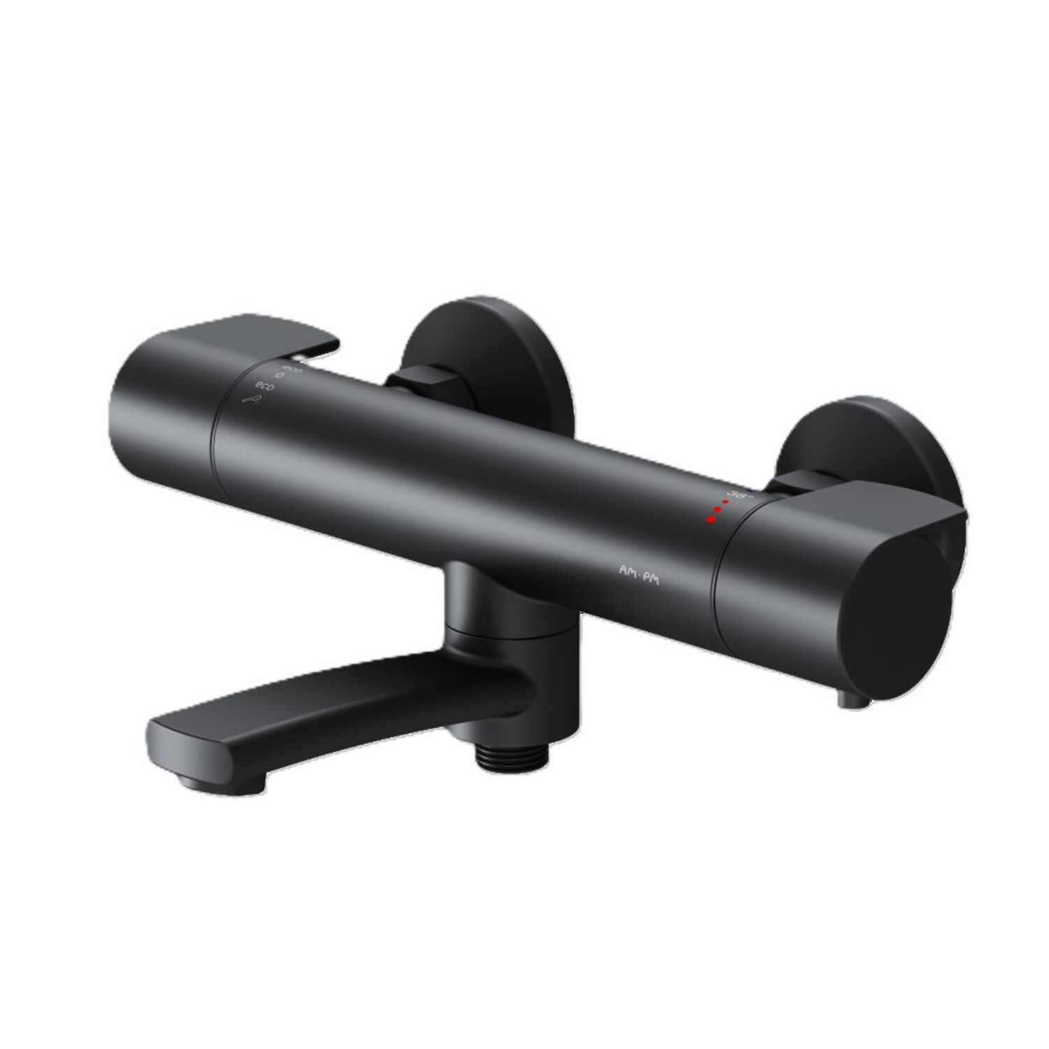 Смеситель AM.PM X-Joy F85A50022 для ванны с душем, термостатический, цвет черный