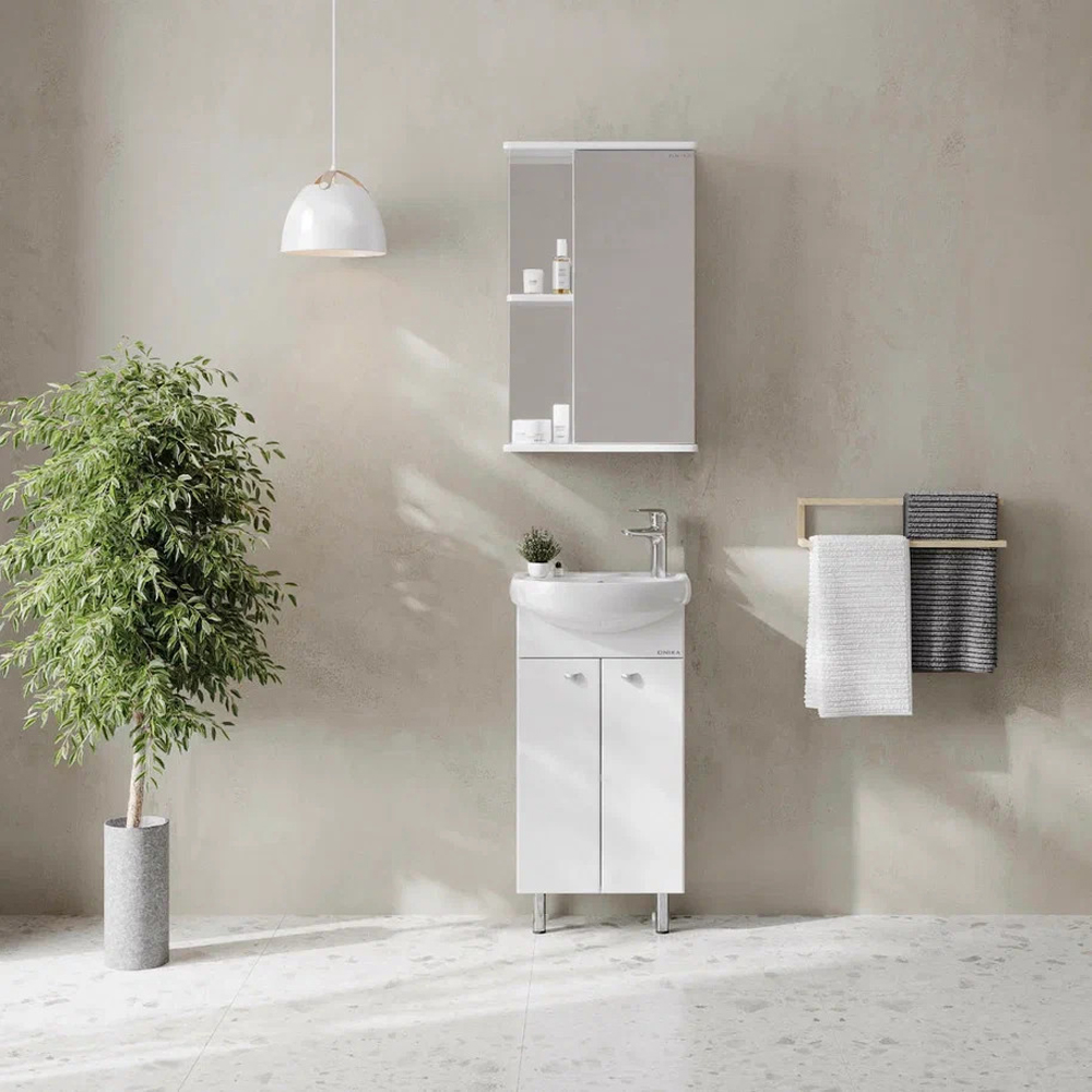 Мебель для ванной Оника Азов 40, цвет белый