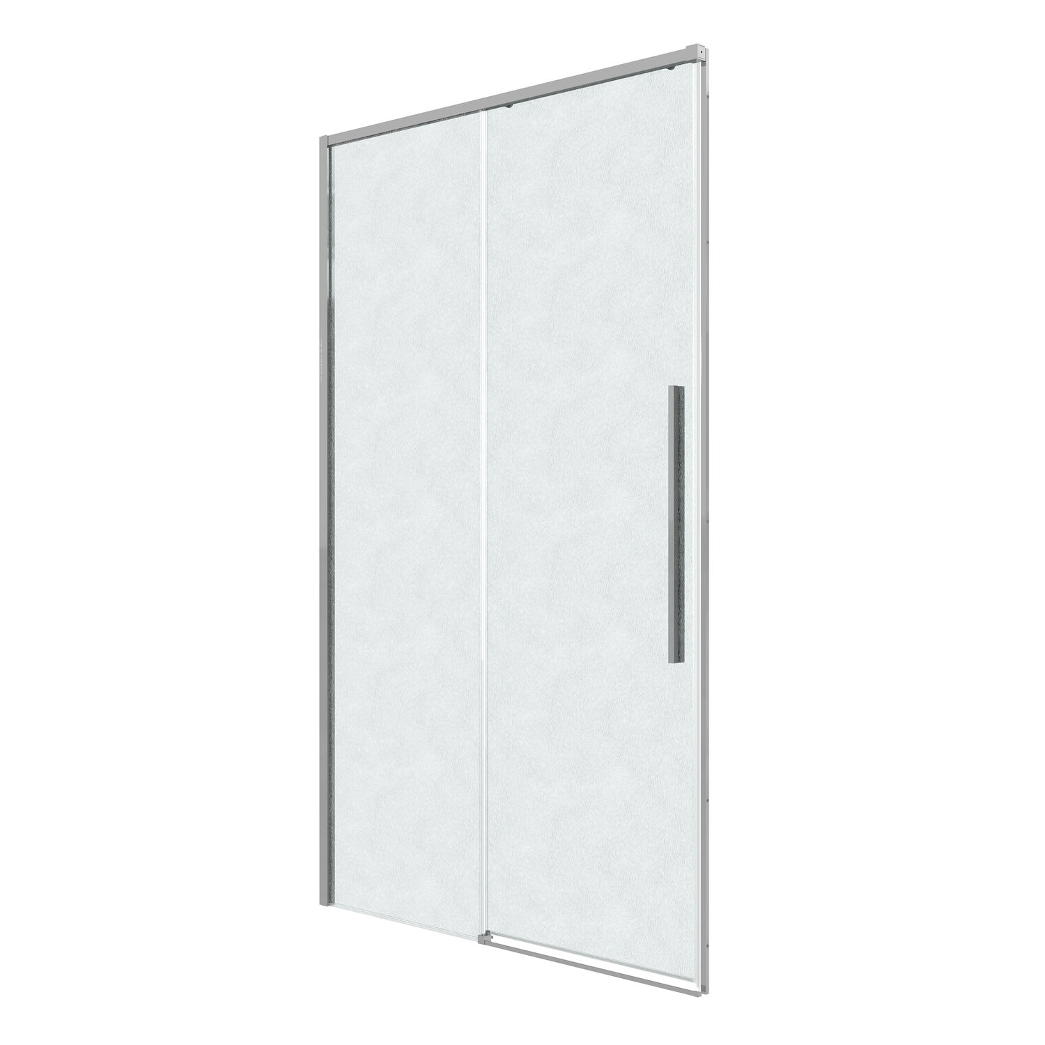 Душевая дверь Grossman Galaxy 100.K33.01.120.10.02 120х195, левая, стекло шиншилла, профиль хром